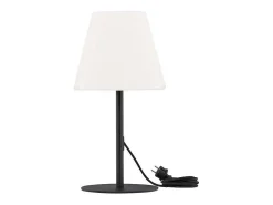 New ebuy24 Lámpara de mesa Moris para exterior color . Negro