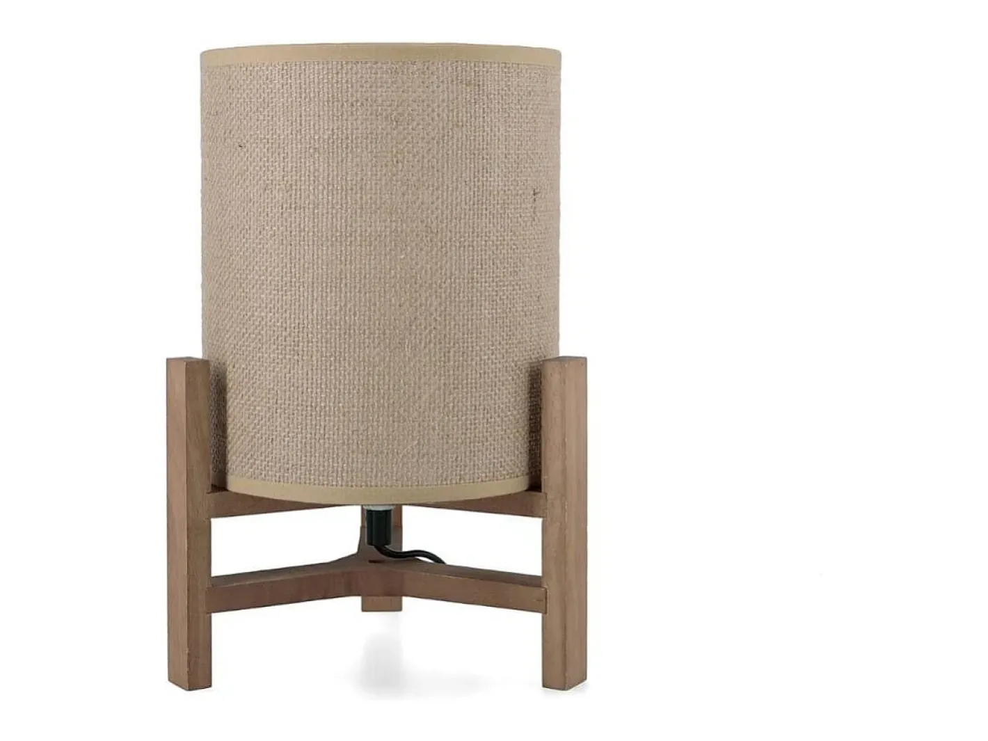 Lámpara De Mesa-Lámpara de mesa Nora Vinthera marrón/beige 30x19 cm Marru00f3n