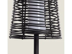 Ledkia Lámpara De Mesa-Lámpara de Mesa para Exterior Asha Negro
