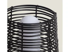 Ledkia Lámpara De Mesa-Lámpara de Mesa para Exterior Asha Negro