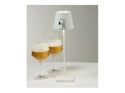 Best Lámpara de mesa Poldina Pro Peanuts - Friends recargable y regulable con batería de hasta 12 horas. Para uso exterior IP65 Multicolor