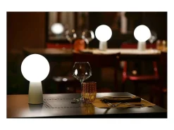 Lámpara De Mesa-Lámpara de mesa recargable y regulable Olimpia Pro oscuro Gris