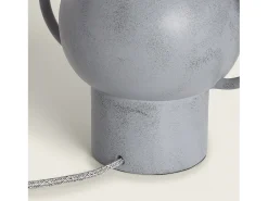 Ledkia Lámpara de Mesa Resina Goslar Gris Clearance