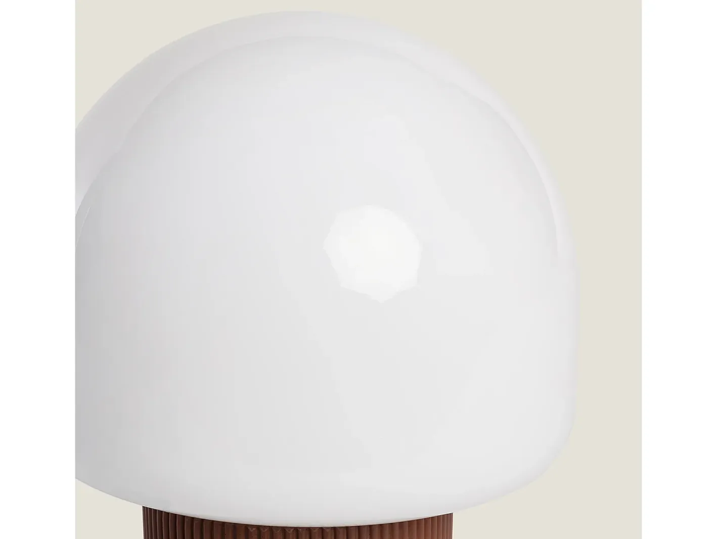 Ledkia Lámpara De Mesa-Lámpara de Mesa Resina Nacune Marrón Marru00f3n