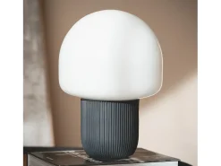 Ledkia Lámpara de Mesa Resina Nacune Negro Clearance