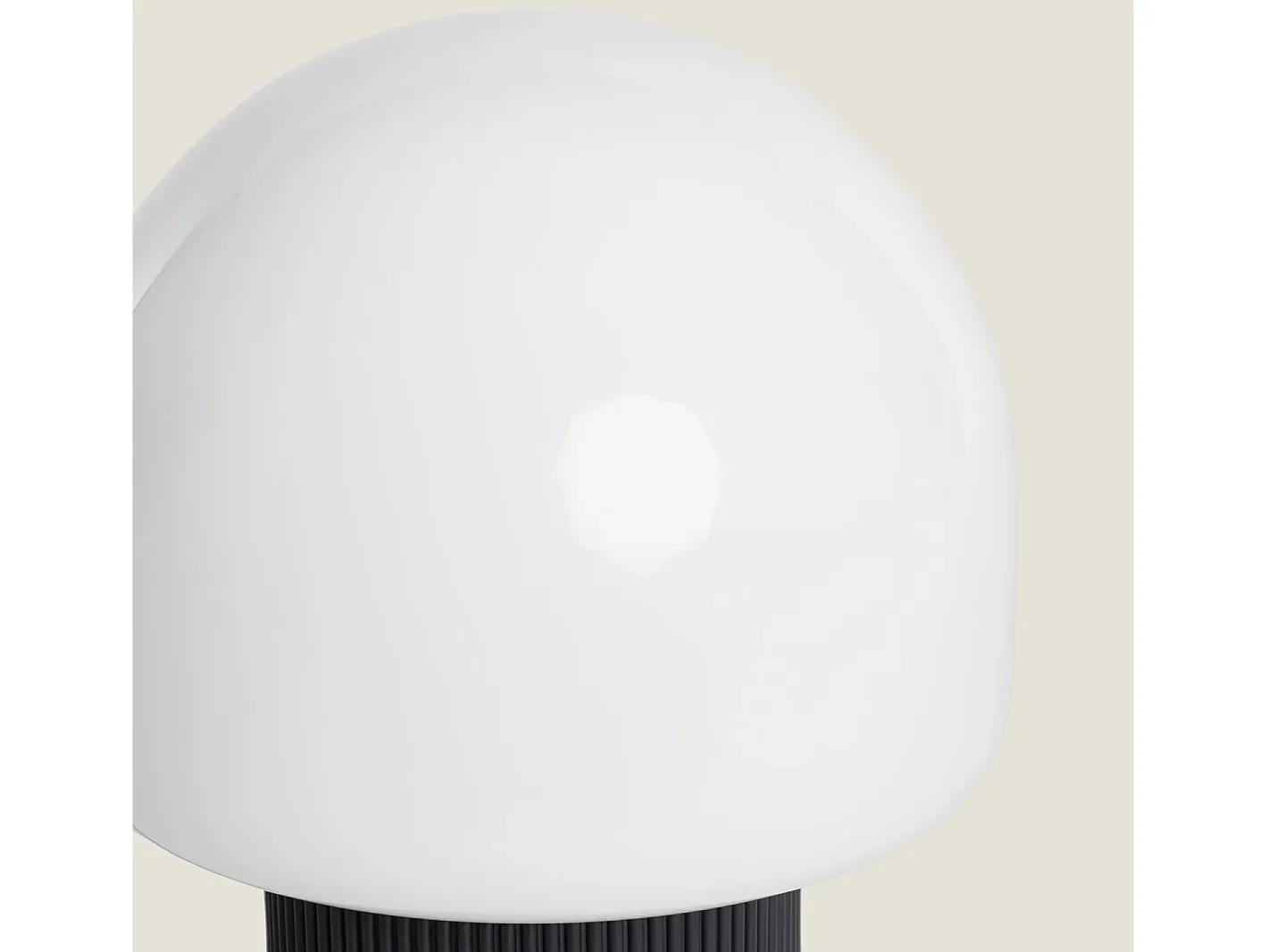 Ledkia Lámpara de Mesa Resina Nacune Negro Clearance