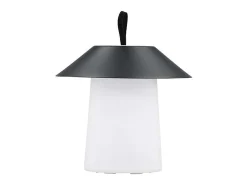 ebuy24 Lámpara De Mesa-Lámpara de mesa Rubu LED para exterior color . Negro