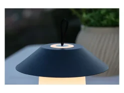 ebuy24 Lámpara De Mesa-Lámpara de mesa Rubu LED para exterior color . Negro