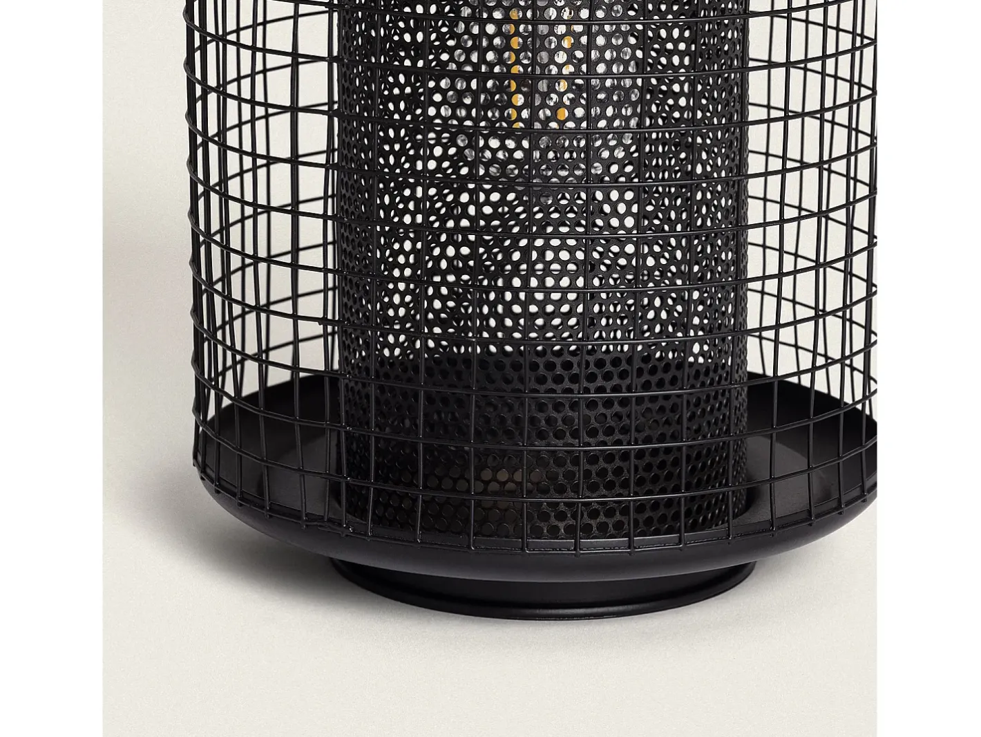 Ledkia Lámpara de Mesa Solar Exterior LED Junín Negro Sale