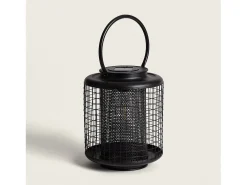Ledkia Lámpara de Mesa Solar Exterior LED Junín Negro Sale