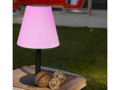 Lumisky Iluminación Exterior-Lámpara de mesa solar H36CM STANDY MINI Gris