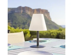 Lumisky Iluminación Exterior-Lámpara de mesa solar H36CM STANDY MINI Gris
