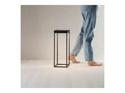 Online Lámpara de mesa solar y recargable CAGE de Perenz Oscuro H50cm Gris