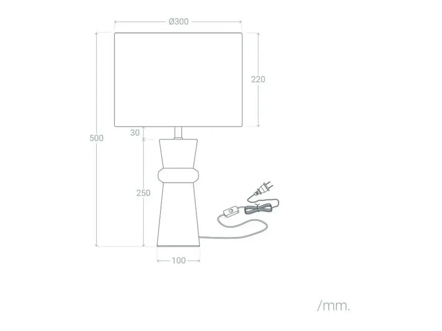 Online Ledkia Lámpara de Mesa Travertino Bittor Beige