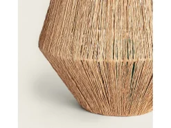 Online Ledkia Lámpara de Mesa Yute Tuareg Sin Vela Color natural claro
