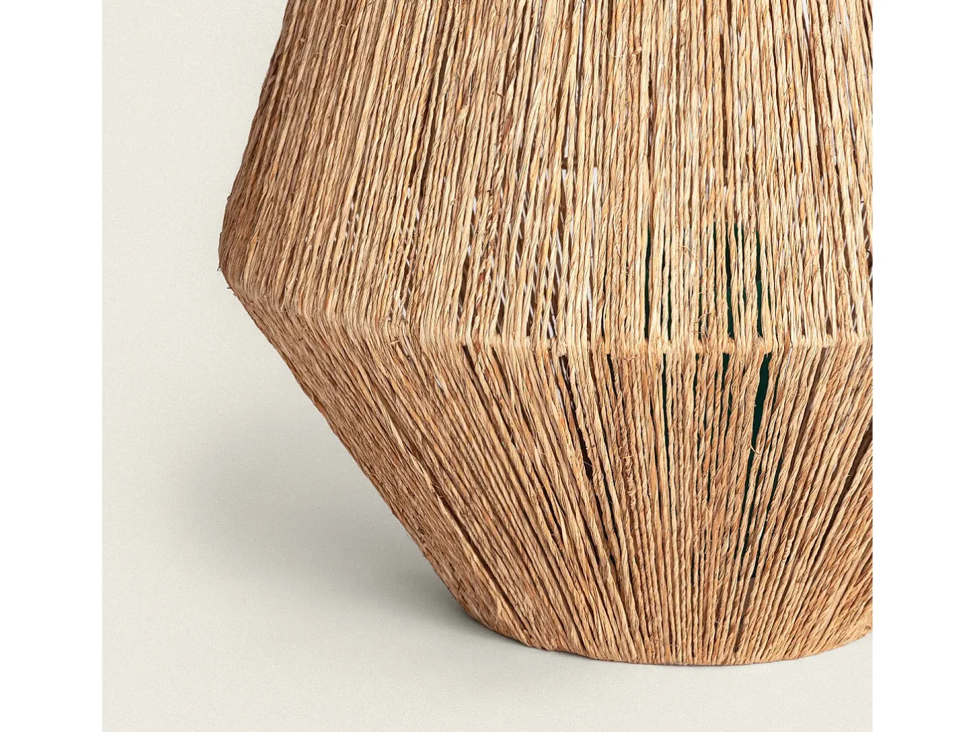 Online Ledkia Lámpara de Mesa Yute Tuareg Sin Vela Color natural claro