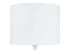 TOSEL Lámpara De Mesa-Lámpara de noche ,madera,natural,A31xD16xP16cm Blanco