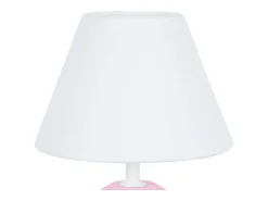 TOSEL Lámpara de noche ,madera,Rosa ,A19,5xD13,5xP13,5cm Rosa / Blanco Clearance