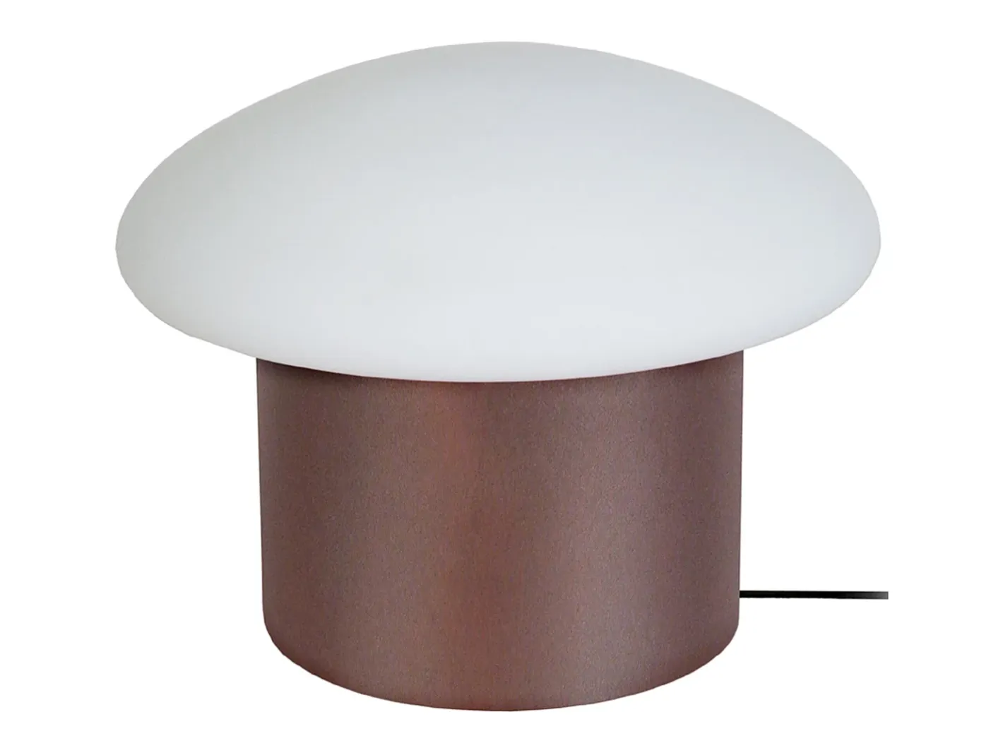 TOSEL Lámpara De Mesa-Lámpara de noche ,metal,Marrón,A15xD19xP19cm Marru00f3n