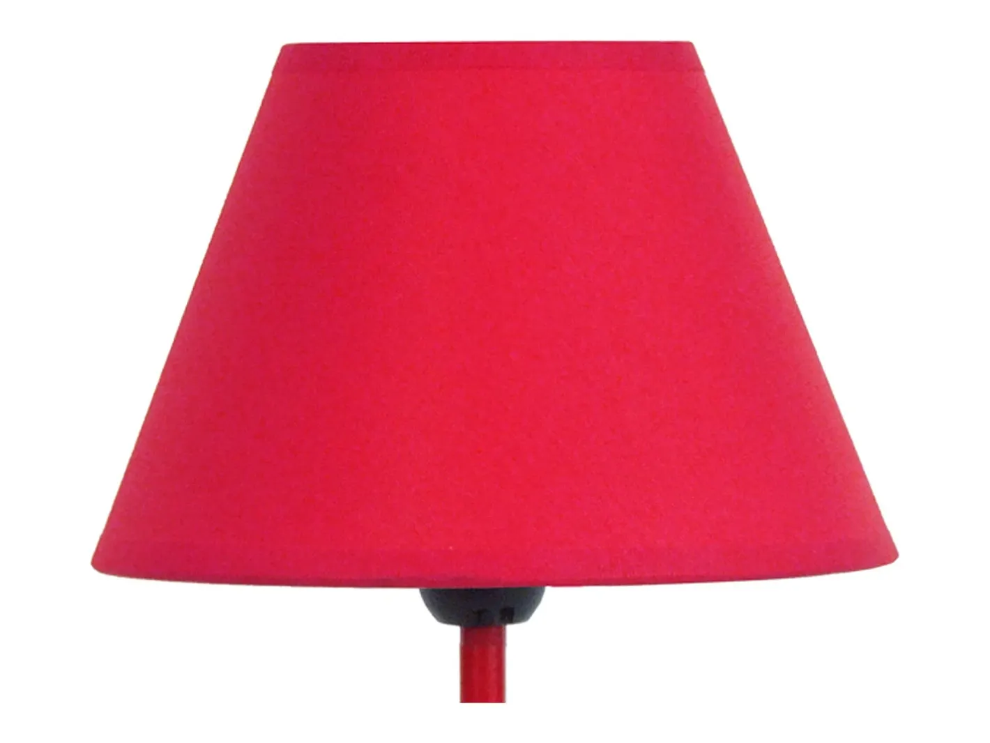 TOSEL Lámpara de noche ,metal,,A29xD16xP16 cm Rojo