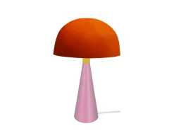 TOSEL Lámpara de noche ,metal,madera,,A37xD24,5xP24,5cm Naranja Hot