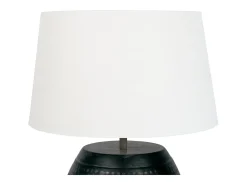 TOSEL Lámpara De Mesa-Lámpara de noche ,metal, ,A37xD30xP30cm Negro