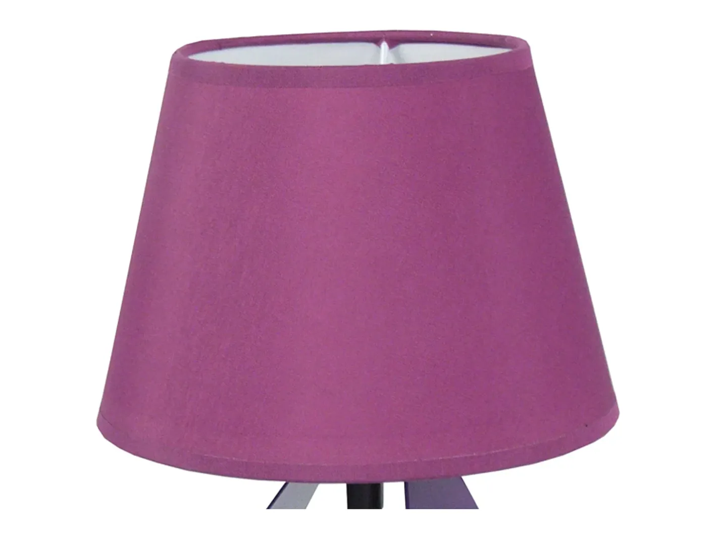 TOSEL Lámpara De Mesa-Lámpara de noche ,metal, ,A29x D18xP18cm Violeta