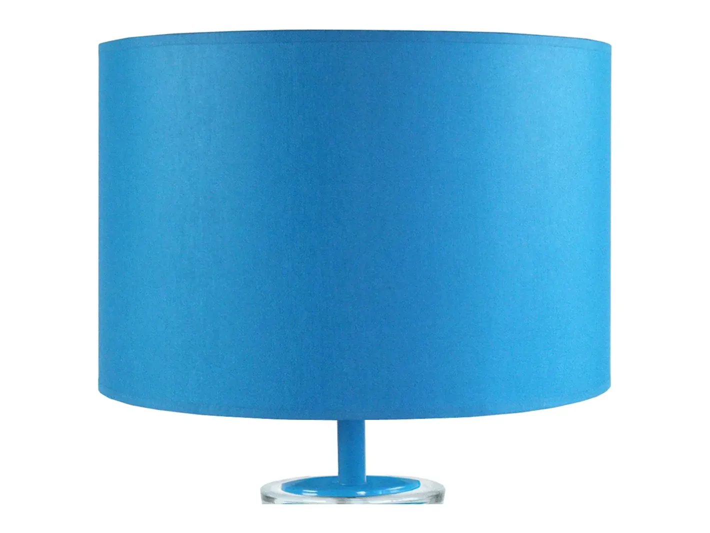 TOSEL Lámpara De Mesa-Lámpara de noche ,vidrio, ,A30xD25xP25cm Azul