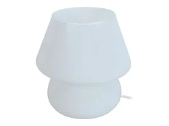 TOSEL Lámpara de noche ,vidrio,,A24xD14xP14cm Blanco Hot