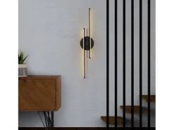 Menzzo Aplique Para Pared-Lámpara de pared - Black Negro