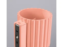Sollux Lighting Aplique Para Pared-Lámpara De Pared Aura Minimalista De Aluminio - 1 Fuentes Luminosas - L.10 X A.10 Cm - Aterciopelado Rosa