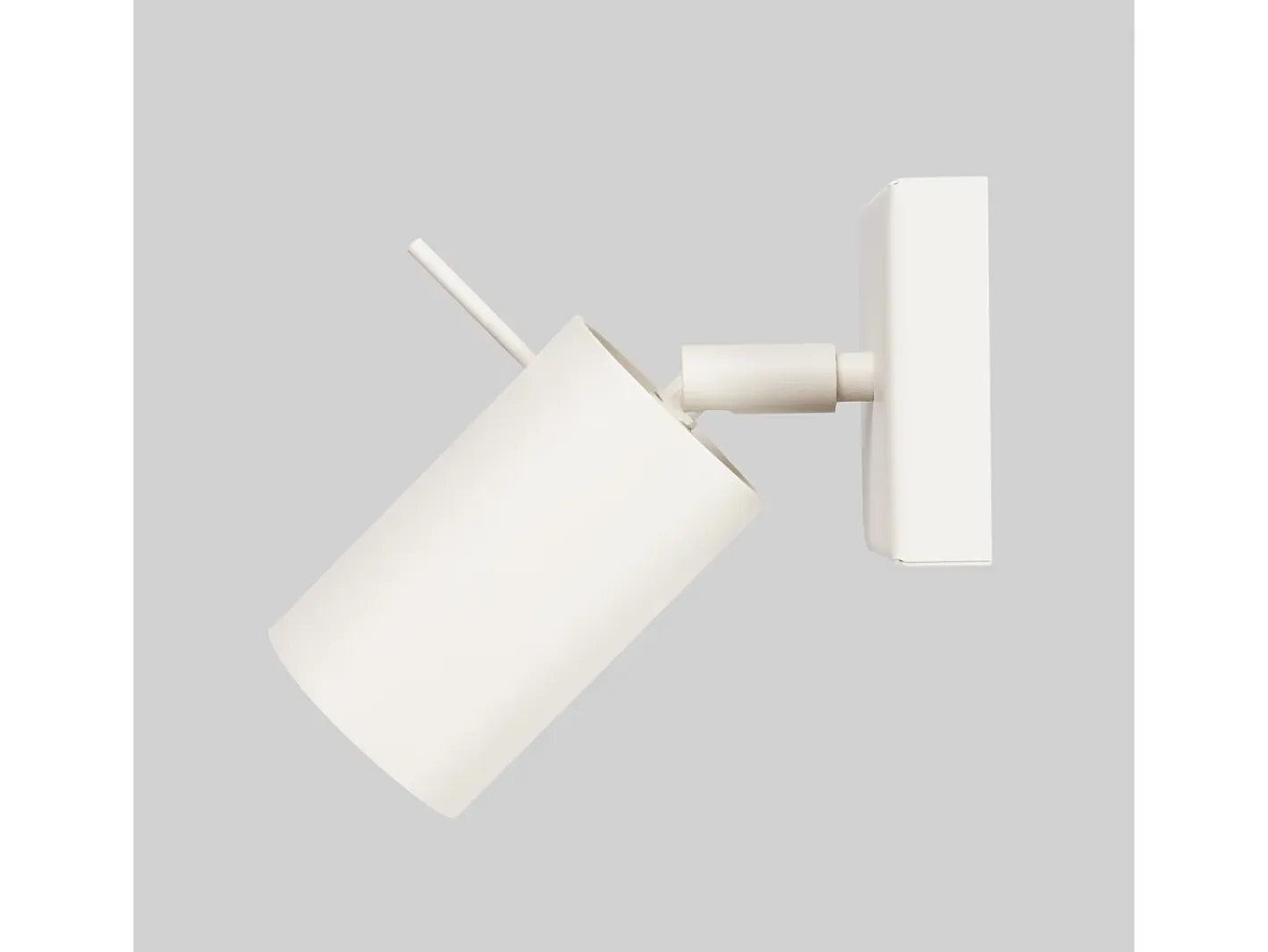 Outlet Sollux Lighting Lámpara de pared Briix moderno de acero - 1 fuentes luminosas 4000K - L.8 x A.8 cm - Beige