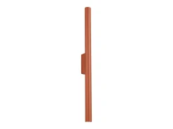 Sollux Lighting Aplique Para Pared-Lámpara de pared Brill moderno de acero - 2 fuentes luminosas 4000K - L.2,5 x A.50 cm - ocre Rojo
