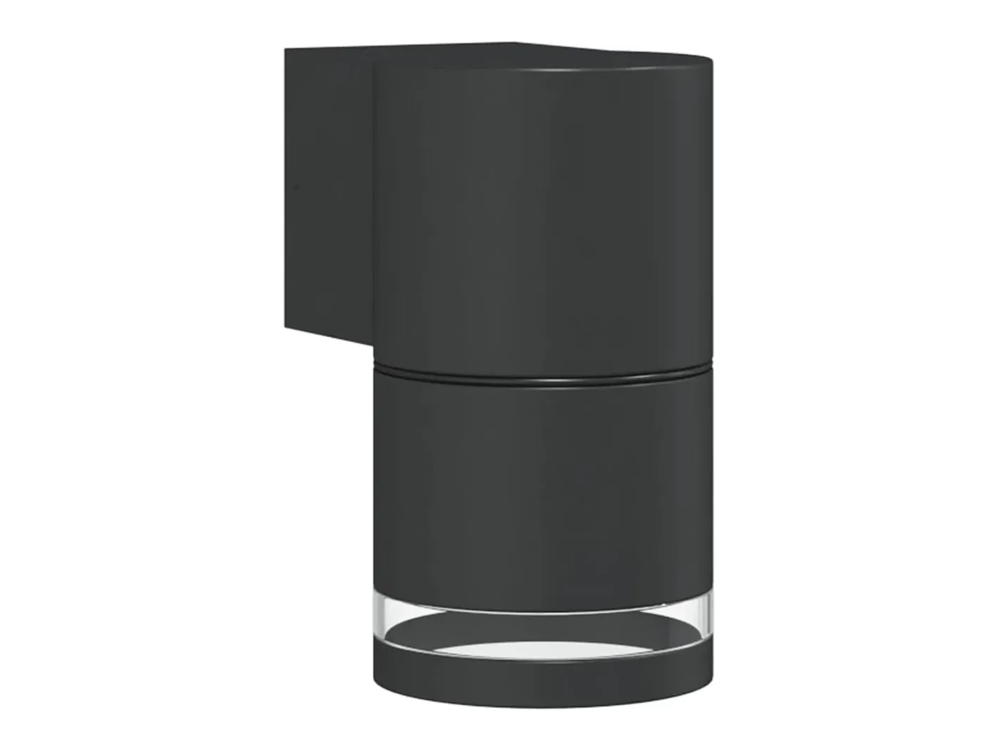 Lámpara de pared de exterior aluminio fundido ES612919 Negro