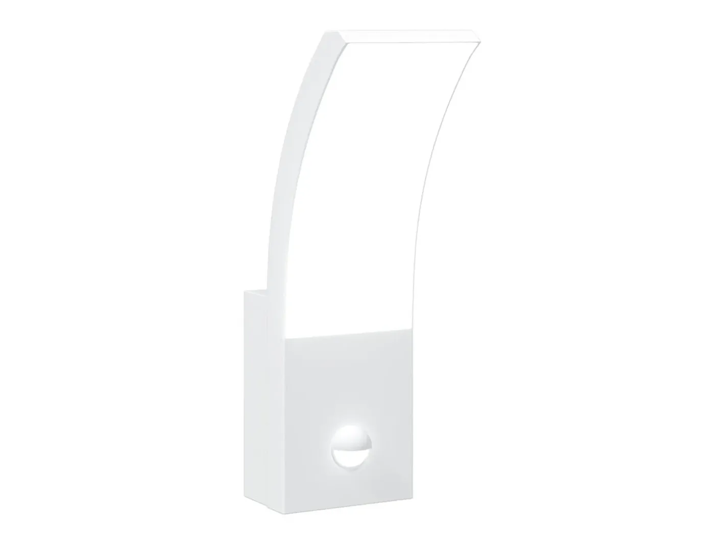 Lámpara de pared de exterior LED con sensor aluminio ES712001 Blanco Sale