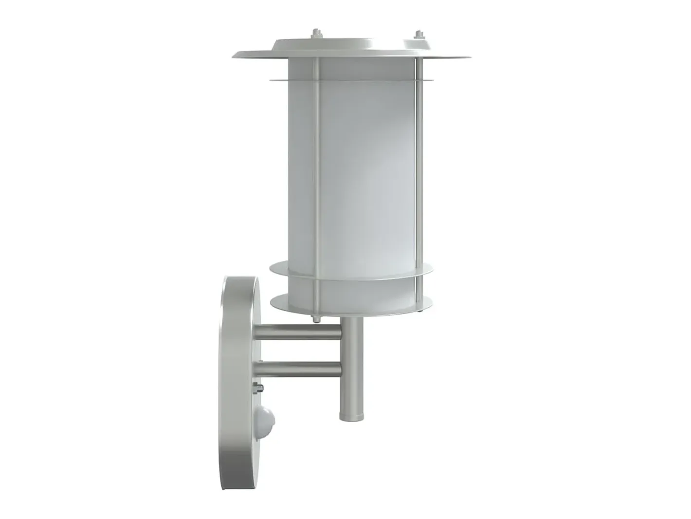 Lámpara de pared de exterior con sensor acero inoxidable ES303473 Plateado Online