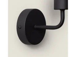 Sale Ledkia Lámpara de Pared de Metal Jayso Negro Multicolor