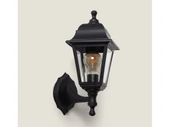 Ledkia Lámpara de Pared Exterior Mini Villa Negro Outlet