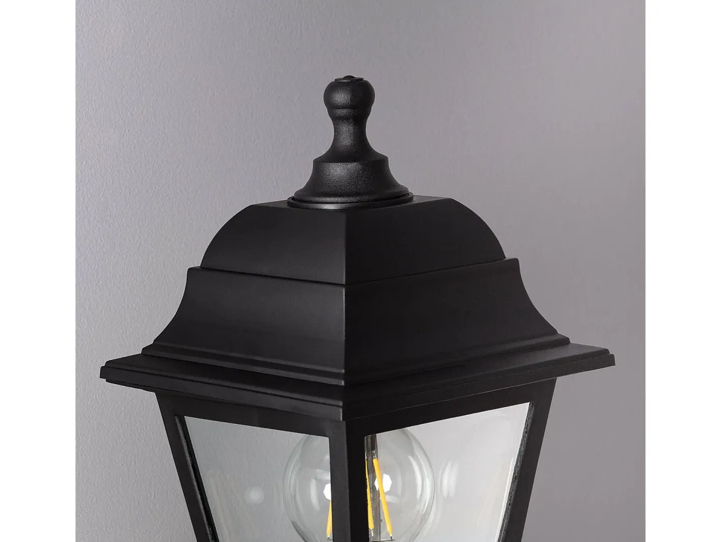 Ledkia Lámpara de Pared Exterior Mini Villa Negro Outlet