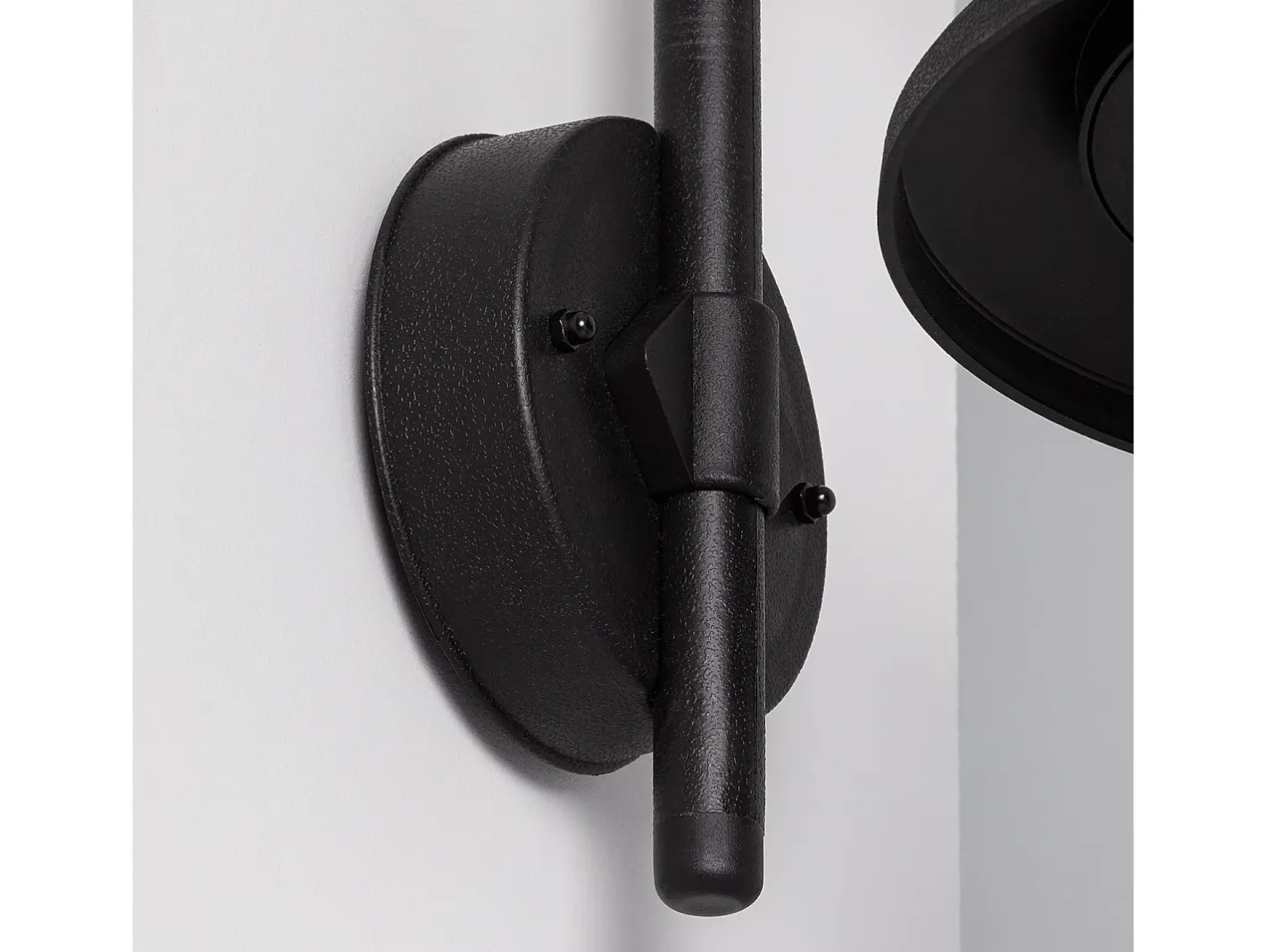Ledkia Iluminación Exterior-Lámpara de Pared Exterior Berna Negro
