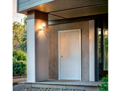 Ledkia Lámpara de Pared Exterior Acero Jeyko Blanco