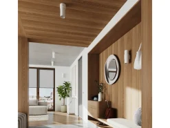 Sollux Lighting Lámpara De Pared Flash Minimalista De Acero - 2 Fuentes Luminosas - L.10 X A.37 Cm - Blanco Clearance