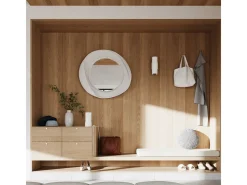 Sollux Lighting Lámpara De Pared Flash Minimalista De Acero - 1 Fuentes Luminosas - L.10 X A.21 Cm - Blanco Discount