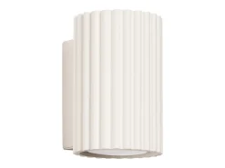 Sollux Lighting Aplique Para Pared-Lámpara de pared Gloow minimalista de aluminio - 1 fuentes luminosas 3000K - L.6,5 x A.10 cm - Beige