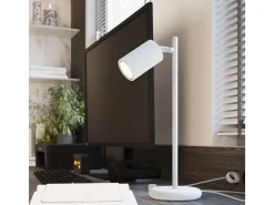 Discount Sollux Lighting Lámpara de pared Gloow minimalista de aluminio - 1 fuentes luminosas 4000K - L.6,5 x A.10 cm - Blanco