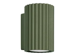 Sollux Lighting Aplique Para Pared-Lámpara de pared Gloow minimalista de aluminio - 1 fuentes luminosas 4000K - L.6,5 x A.10 cm - oliva Verde