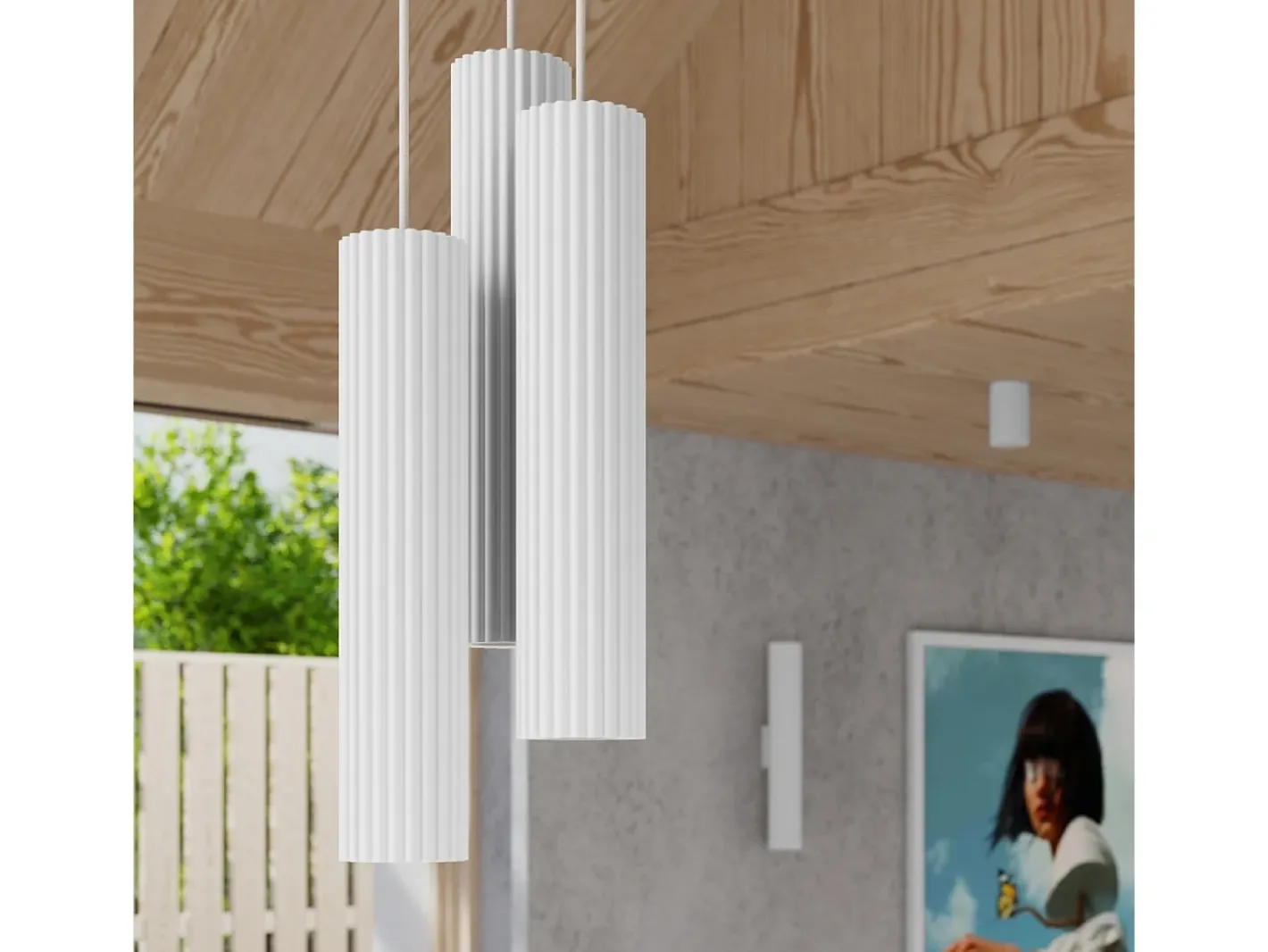 Sollux Lighting Lámpara de pared Gloow minimalista de aluminio - 2 fuentes luminosas 4000K - L.6,5 x A.30 cm - Blanco Online