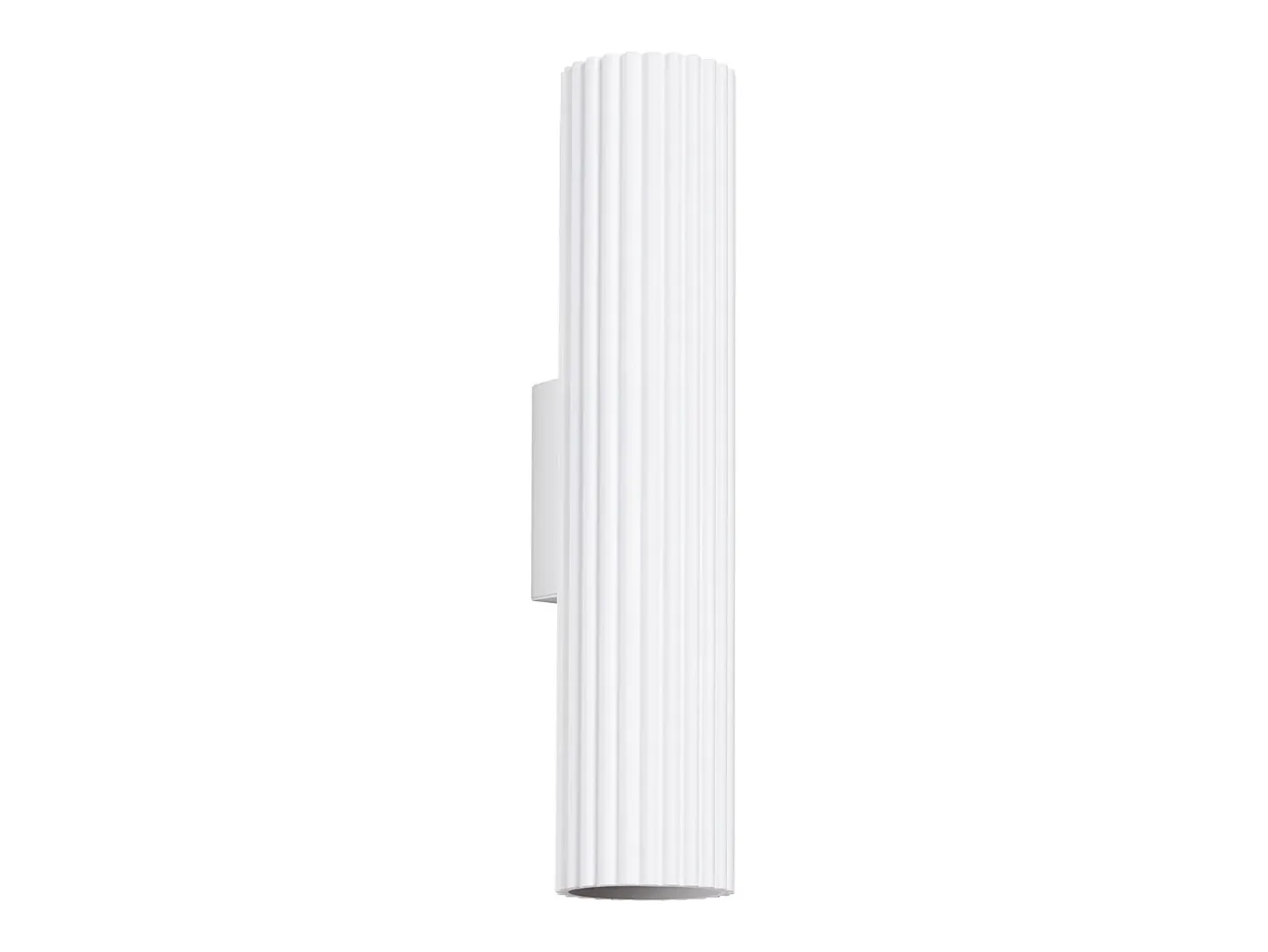 Sollux Lighting Lámpara de pared Gloow minimalista de aluminio - 2 fuentes luminosas 4000K - L.6,5 x A.30 cm - Blanco Online