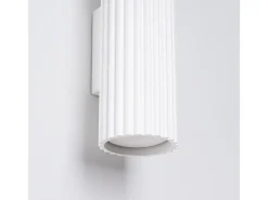 Sollux Lighting Lámpara de pared Gloow minimalista de aluminio - 2 fuentes luminosas 4000K - L.6,5 x A.30 cm - Blanco Online