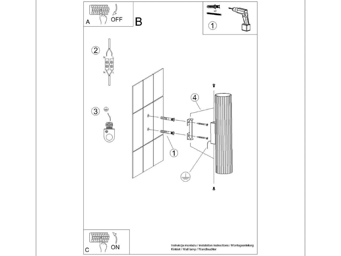 Sollux Lighting Lámpara de pared Gloow minimalista de aluminio - 2 fuentes luminosas 4000K - L.6,5 x A.30 cm - Blanco Online
